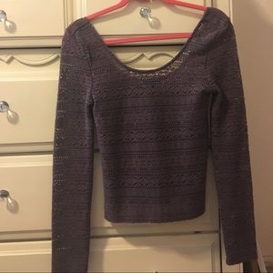 American Eagle Embroidered Top